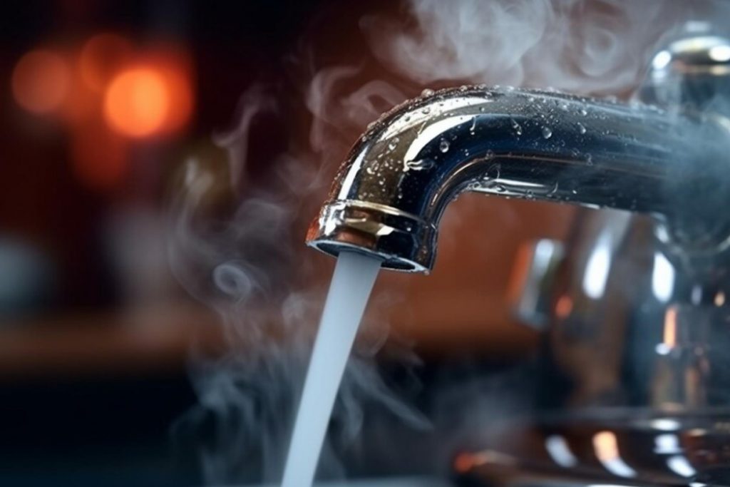 hot water facility available in mount terrain resort valparai